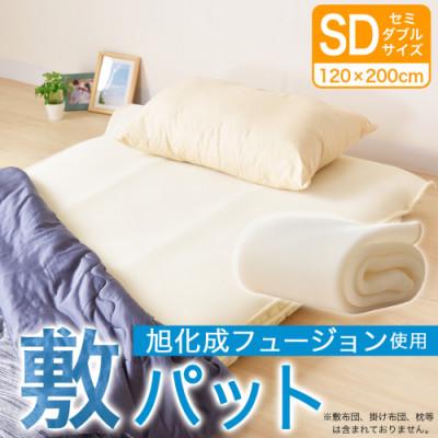 ふるさと納税 都城市 旭化成フュージョン使用 3D空間 ハニカムメッシュ 敷パッド セミダブル  ry0042sd |  | 01