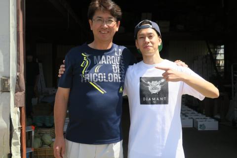 大玉「日原メロン（キング種）」（2.0kg相当×1玉 北海道産）カラー化粧箱入り