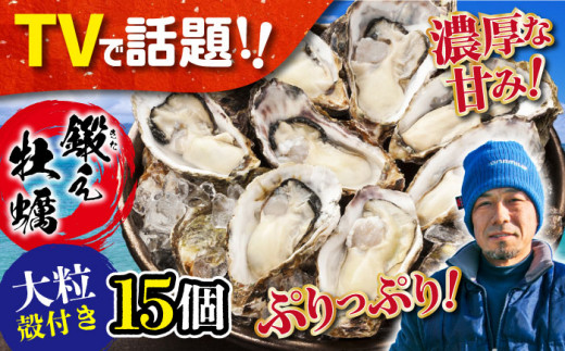 【1月17日（土）着】テレビで話題！簡単なのに贅沢！【生牡蠣】おうちで牡蠣小屋気分！身が引き締まったプリップリの殻付き牡蠣 15個 牡蠣 広島 かき カキ カンカン焼き 焼き 蒸し 江田島市/有限会社寺本水産 [XAE005] 牡蠣 生食 むき身 殻付き 殻付 殻 かき カキ 生牡蠣 広島牡蠣 オイスター カキフライ 魚介類 魚介 貝類 海鮮 広島県産 国産 産地直送 贈答 ギフト 特産品
