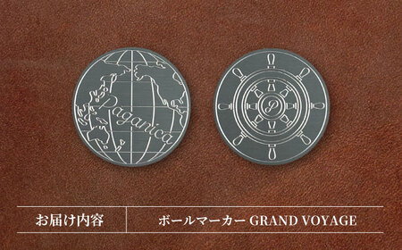 ボールマーカー GRAND VOYAGE 【PAGANICA TOOLS】 瑞浪市 / ジオニック ゴルフ ギフト 高級[AZBQ160]