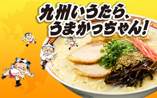 うまかっちゃんセット 30食(3種類×各10食) [M244P1-5] ラーメン 豚骨 インスタント 乾麺 即席麺 拉麺 保存食 九州 濃厚新味 高菜