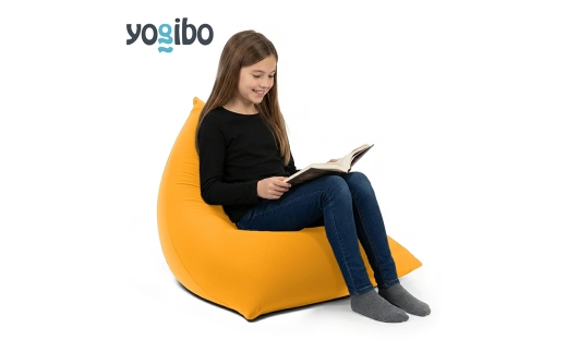 
                  ビーズクッション ヨギボー ピラミッド アンバーゴールド Yogibo Pyramid 子ども用 小型 三角形 座椅子 持ち運び 洗えるカバー インテリア 快適 ギフト プレゼント おしゃれ おすすめ 結婚祝い 誕生日 贈り物 [№5385-1376]
                