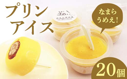 プリンアイス 75ｇ×20個セット EB8-0301