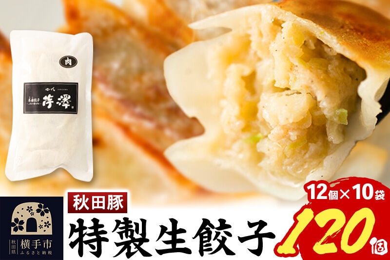 
小籠包のような肉餃子（豚肉使用）12個入×10袋
