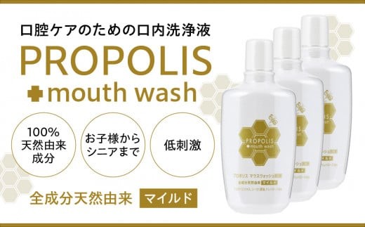 
L02-032 マウスウォッシュマイルド300mL×3本
