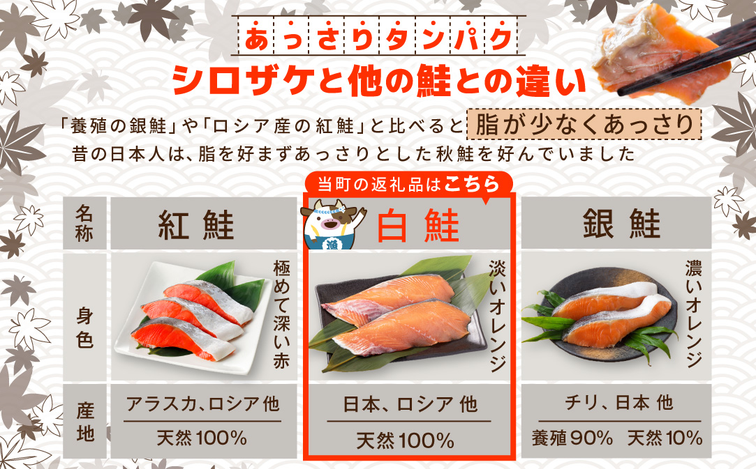 北海道 別海町 北海道産 天然 秋鮭切身 ほどよい塩加減 1.5kg（6切れ3パック）【MT000TS00】