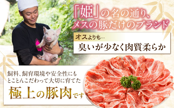 【全3回定期便】冷凍 肉「瀬戸のもち豚せと姫」焼肉セット計約700g  (バラ400g・ロース300g・自家製焼肉のタレ) 広島県福山市/日本畜産株式会社 肉 豚肉 焼肉 セット 豚バラ ロース タレ