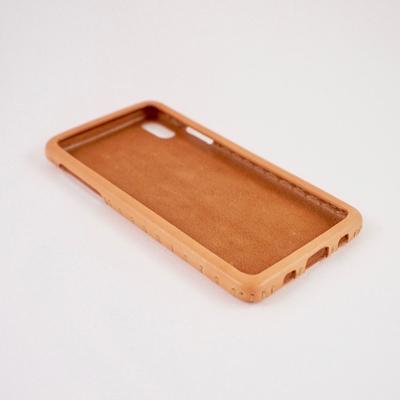 ふるさと納税 七尾市 【iPhoneXR用】本革ケース/ナチュラル/ハンドメイド