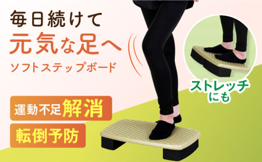 ステップ台 ソフトステップボード/EXG140[AOAB032] 昇降運動 減量 有酸素運動 踏み台 転倒予防 ストレッチ トレーニング エクササイズ ミニ コンパクト 省スペース コンパクト 軽量 静音 健康 運動 美容 ダイエット 減量 脚?せ 家庭用 ホームジム 自宅トレーニング 室内 男性 女性 初心者 高齢者 シニア リハビリ 人気 定番 おすすめ ギフト プレゼント アルインコ