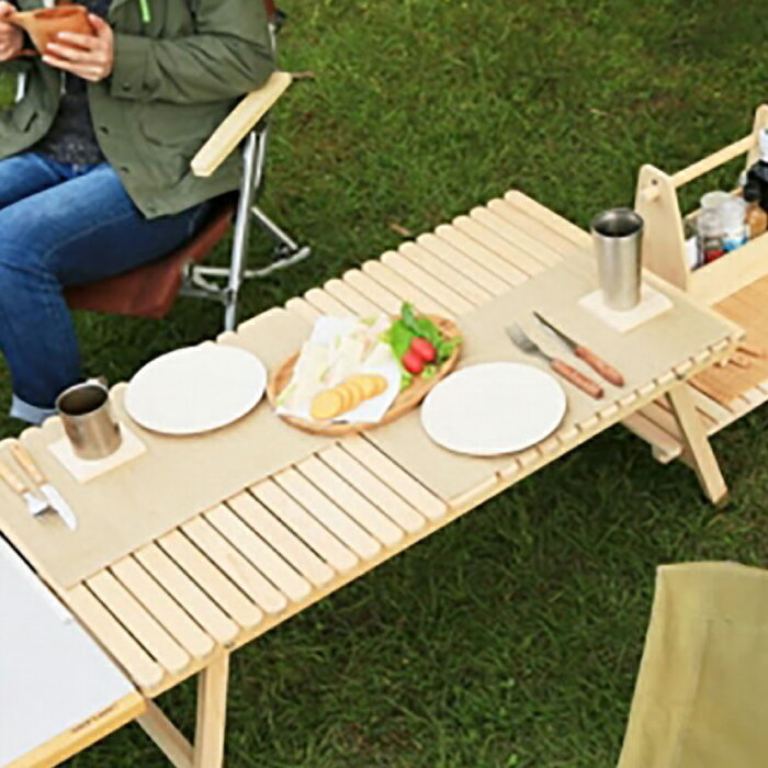 【ふるさと納税】土佐ひのきの キャンプ用オプションテーブル KUROSON370専用 【196｜ひのきのキャンプ用品】[ATBG004]