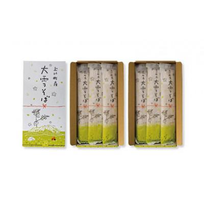 ふるさと納税 上川町 大雪そば(乾麺6袋・つゆ12袋)【1701】 |  | 01