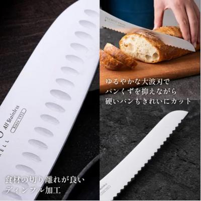 ふるさと納税 関市 プレミオAS 包丁2点セット (三徳包丁 パン切り包丁) オールステンレス |  | 02