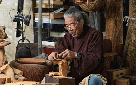 【鹿児島県指定 伝統的工芸品】薩摩つげ櫛(解櫛)手作り布ケースセット※約12cm(喜多つげ/036-1113)