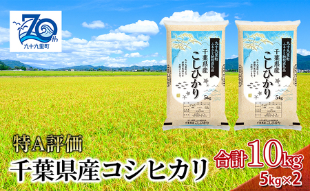 お米 千葉県産コシヒカリ 5kg×2 精米 ふっくら お米