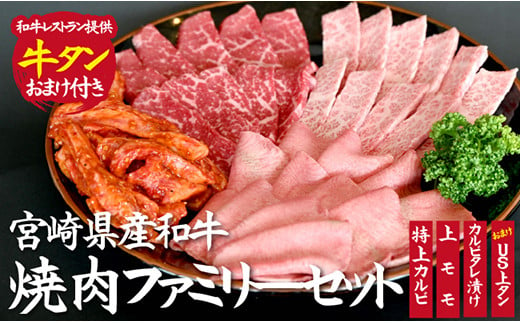 
【おまけ付き】宮崎県産和牛焼肉ファミリーセット
