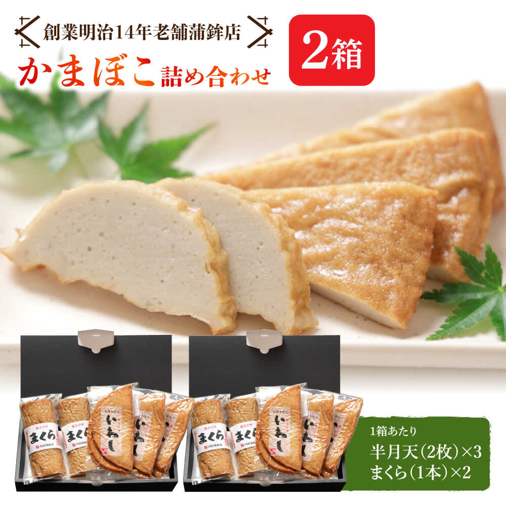 【ふるさと納税】【創業明治14年の老舗】大容量！いわし 半月天 ・ まくら 詰め合わせ / かまぼこ 蒲鉾 カマボコ 練り物 詰め合わせ / 南島原市 / 内田蒲鉾店[SAH011]