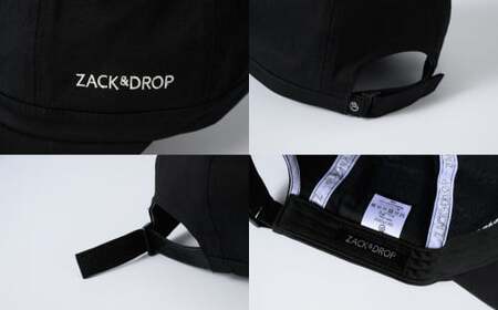 【ブラック】キャスケットキャップ ブラック ZD03-U003-BK 黒色 帽子 ゴルフ 普段使い