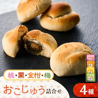 ふるさと納税 あきる野市 おこじゅう詰め合わせ(4個入)【お茶ぞっぺの中島屋(あきる野の匠)】