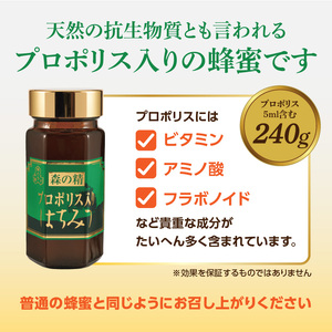 プロポリス入りはちみつ 240ｇ 183-006