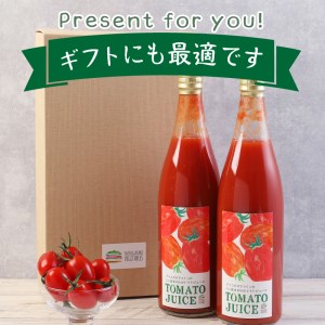 【無添加】アイコのトマトジュース　2本セット(720ml×2) [h006]