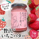 【ふるさと納税】紅ほっぺをたっぷり使ったいちごバター 3個入り （140g × 3）いちごバター イチゴバター 紅ほっぺ イチゴ いちご バター パン 朝食 朝ごはん 愛知県 田原市 1万円 10000円