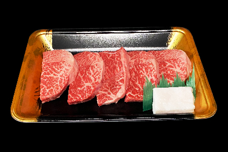 【食べて応援！】米沢牛ミニステーキ 5枚(計250g）_B072