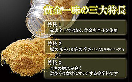 黄金一味 祇園味幸 詰め替え 9g 5袋 黄金一味