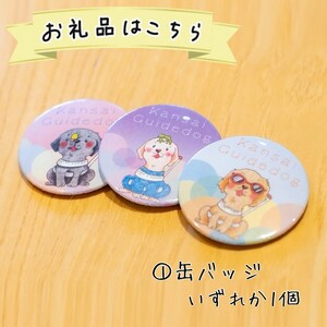 【返礼品相当額で盲導犬の育成を支援】支援額3,000円（記念品あり）盲導犬