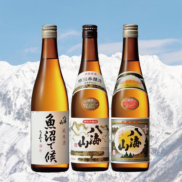 【ふるさと納税】酒 日本酒 飲み比べ 3本 × 720ml ( 八海山 3種 ) 地元酒セット | お酒 さけ 食品 人気 おすすめ 送料無料 ギフト セット