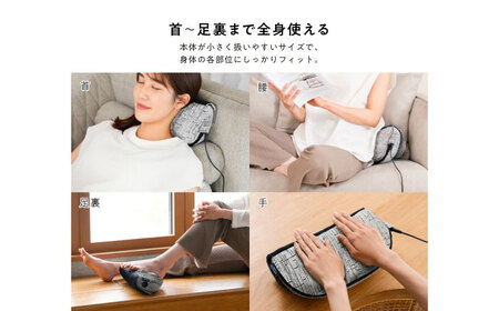 クッションマッサージ ミニ マーブルホワイト/MCR8024W[AOAB097]