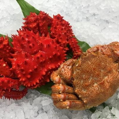ふるさと納税 根室市 花咲がに2尾、毛がに2尾セット C-54005
