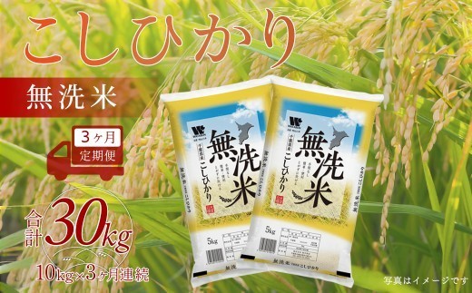 
                  ＜3ヶ月定期便＞ 令和7年産 千葉県産「コシヒカリ」無洗米 10kg×3ヶ月連続 計30kg　 ふるさと納税 米 定期 無洗米 コシヒカリ こしひかり 千葉県 大網白里市 A059
                