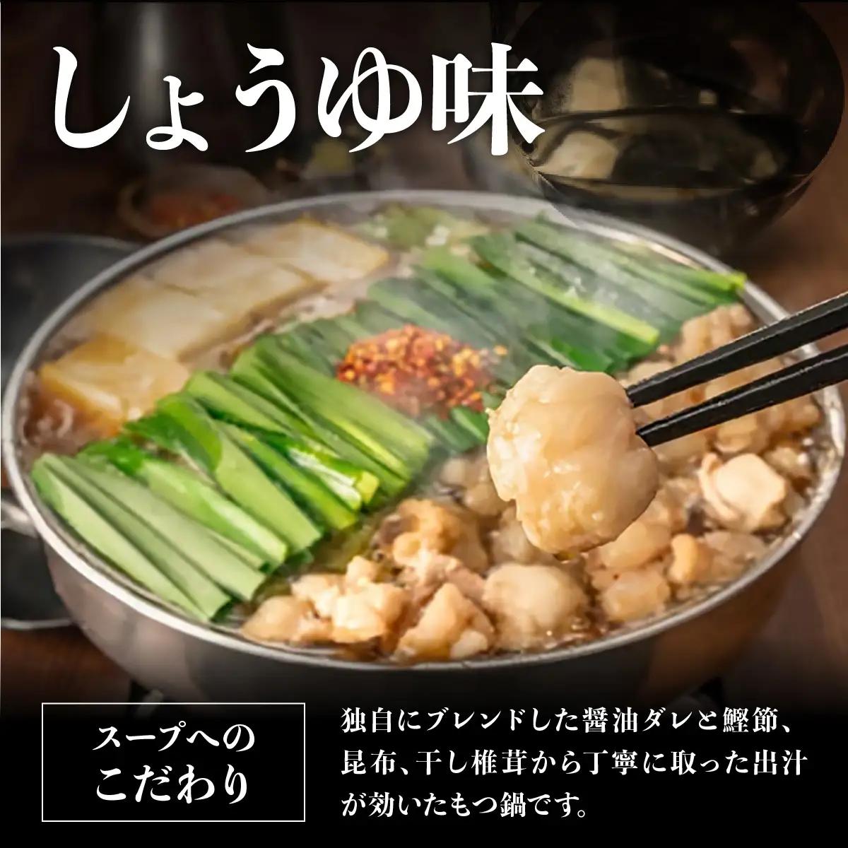 博多もつ鍋おおやま 食べ比べセット 各3人前（合計6人前）