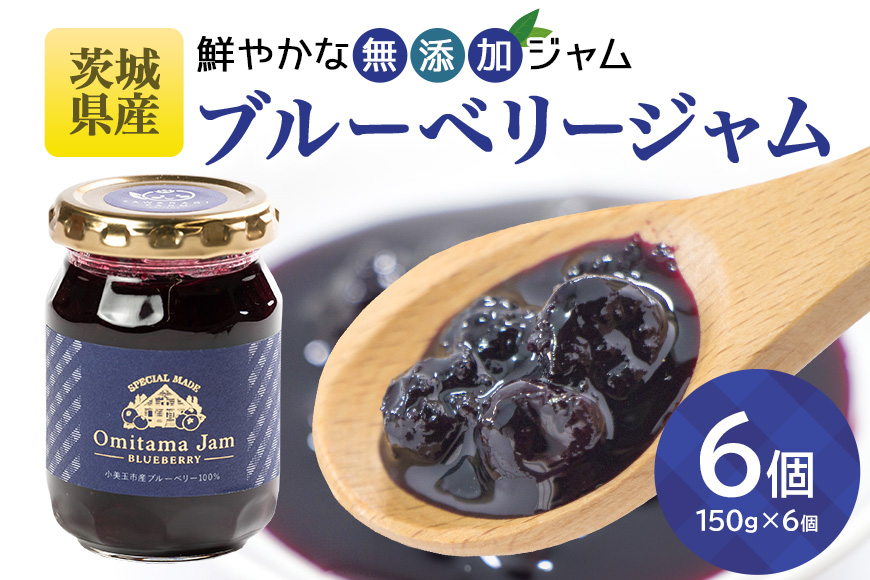 ブルーベリージャム6個 9-M
