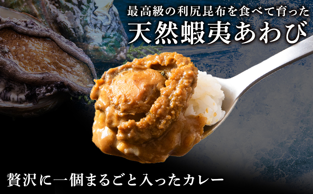 利尻島産天然あわびカレー9箱