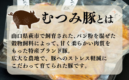 豚 味噌 漬け 500g 豚肉 肩ロース 冷凍 小分け 国産 むつみ豚 ブランド ギフト 中元 歳暮 贈答 山口 下関 萩 肉特集 FI003-y