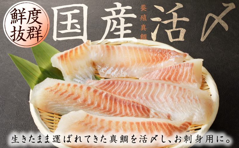 サーモン＆国産真鯛 お刺身セット【食べ比べ 小分け 訳あり 規格外 刺身 海鮮丼 人気 オススメ 冷凍】 nbj0004
