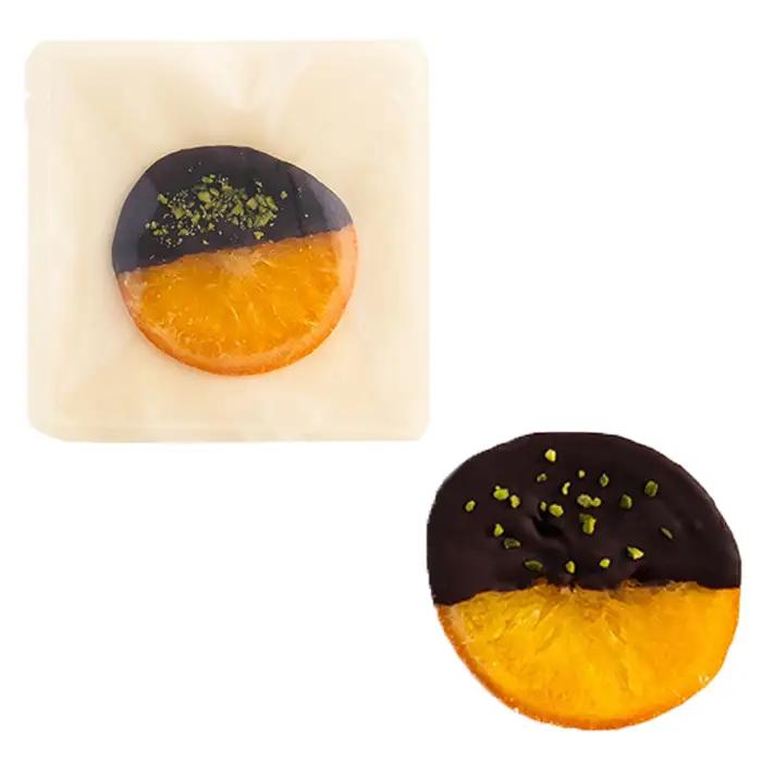 ORANGE ＆ PISTACHIO A set | チョコ カカオ豆 無添加 きび糖 大人チョコ 甘さ控えめ 香り豊か 柑橘チョコ オレンジピール ピスタチオ ドライマンゴー オランジェット シトロ