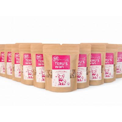 ふるさと納税 東海村 【国産・無添加　さつまいも100%の犬用おやつ】テルズワン　100g×10パック