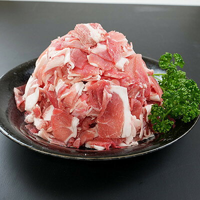 【ふるさと納税】【鹿児島県産】黒豚切り落とし計1.8kg(600g×3袋)(南九州市)【配送不可地域：離島】【1779331】