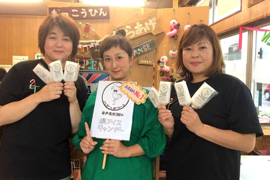 アイスキャンディー ギフト シャーベット オレンジ アイス 12回 定期便 平戸夏香のアイスキャンデー  総計120本  10本/回 [ハレルヤ合同会社 長崎県 平戸市 hr42bgy400143] 