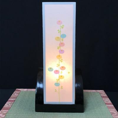 ふるさと納税 泉佐野市 正絹着物生地で作ったおしゃれな行灯 万寿菊 あんどん あかり 夢あかり 030D099 |  | 02