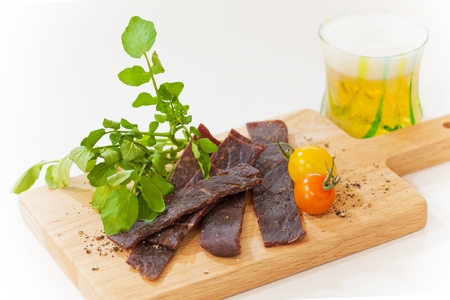 肉の旨みあふれる 蒲原牛 ビーフジャーキー（贈答用） モモ肉 秘伝 醤油ダレ つまみ おつまみ 晩酌 1T03015