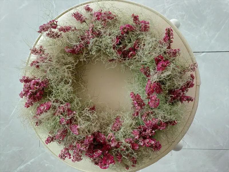 アーティフィシャルリース体験レッスン 【 フラワーアレンジメント 体験 チケット 神奈川県 小田原市フラワー アレンジメント 】