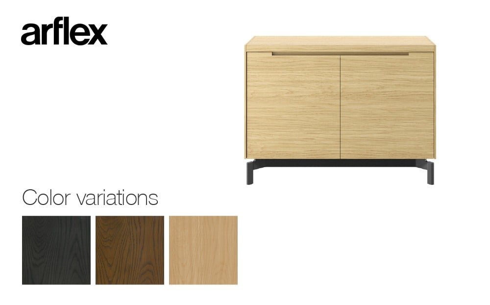 
            キャビネット ASC 両開き扉 ＜脚＞メタリックグレー 【カラーを選択してください】
          