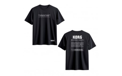 コルグ プレミアムTシャツ アナログシンセ/Backプリント(XLサイズ)【1658434】