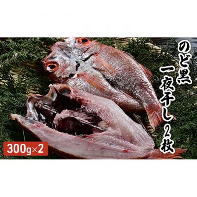 ふるさと納税 新潟市 のど黒一夜干し　2枚 [54070819]