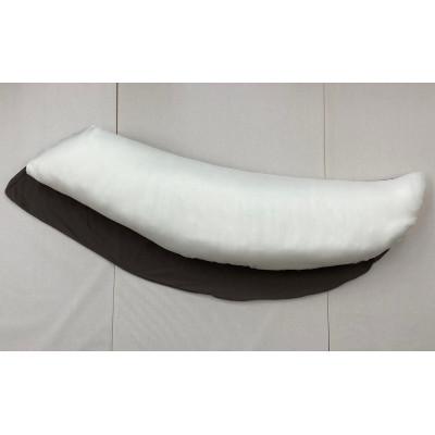 ふるさと納税 泉大津市 【驚きのジャンボ】　抱き枕　長さ約135cm　(抗菌防臭わた入り)　消臭加工　グレーカバー |  | 01
