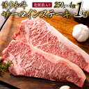 【ふるさと納税】博多和牛 A4以上 サーロインステーキ 250g×4枚 計1kg【化粧箱】 [MEAT PLUS 福岡県 筑紫野市 21760747] 肉 牛肉 和牛 黒毛和牛 ステーキ サーロイン 冷凍