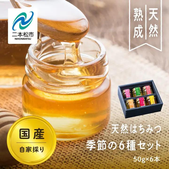 国産天然はちみつ 季節の6種セット | ハチミツ 蜂蜜 蜂蜜 はちみつ ハチミツ 国産 百花蜜 アカシヤ アカシア ハニー 天然 セット 詰め合わせ 無添加 おすすめ お中元 お歳暮 ギフト 二本松市 ふくしま 福島県 送料無料【渡辺養蜂場】